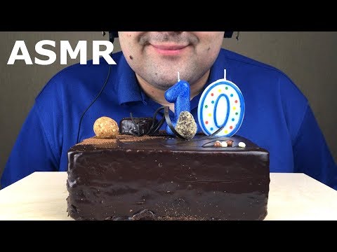 Видео: АСМР Шоколадный торт *10 000 подписчиков!!!* (Звуки еды) Мукбанг
