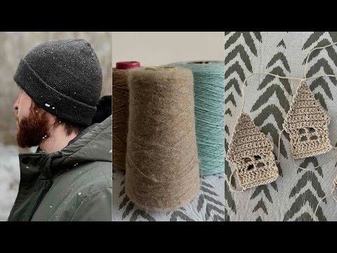 Видео: влог: вяжу аксессуары, покупаю пряжу и ломаю спицы 
