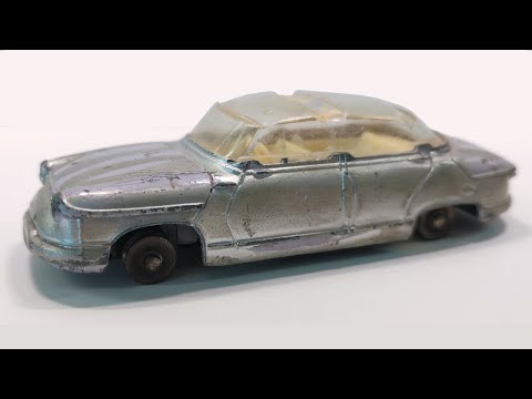 Видео: Dinky восстановление крыши Panhard P 17 № 547. Отливка игрушечной модели.