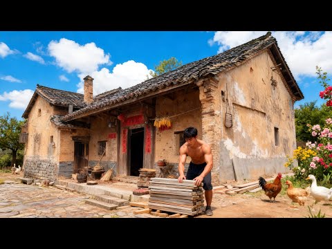 Видео: 🏠Я переделал старый дом отца в РОСКОШНУЮ виллу всего за 1 год! От начала до конца #строительство