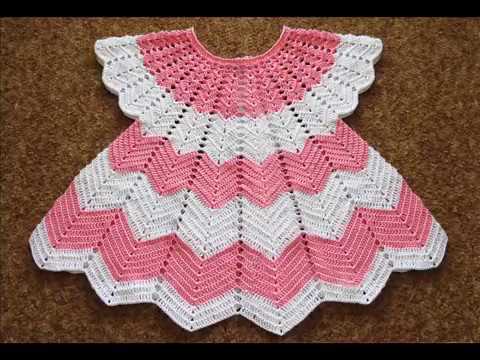 Видео: Платье крючком на девочку часть 1 English subtitles, Еspanol/Dress crocheted for a girl Рart1