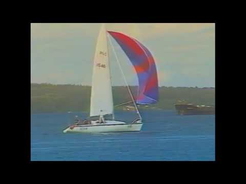 Видео: Парусная регата Кубок Онежского озера 1995 (Кубок Онеги, Онега, Онего 1995), Петрозаводск