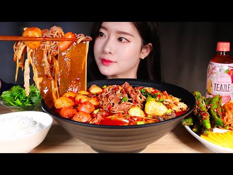 Видео: ASMR * Китайский острый горячий горшок 🔥 Маратанг ★ Рис, Острый перец Кимчи 🇰🇷 MUKBANG