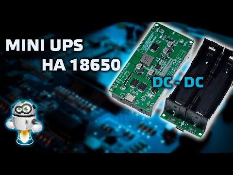 Видео: Бюджетный USB C mini UPS постоянного тока - на 5 (9, 12) Вольт, на 15 Ватт, с Li iOn 18650