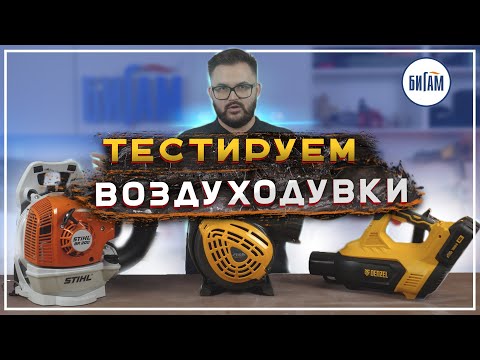 Видео: Какую воздуходувку выбрать? / Тестируем воздуходувы Denzel, Stiga и Stihl