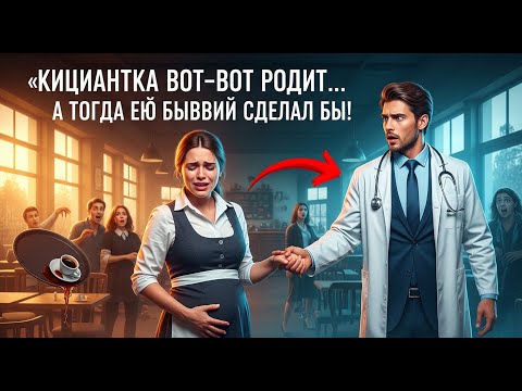 Видео: Официантка вот-вот родит… А миллиардер-врач оказался её бывшим мужем! Что он сделал — никто не ожида