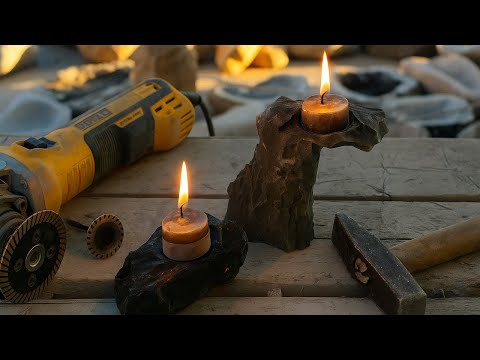 Видео: Я превратил кусок лавы в вечное искусство