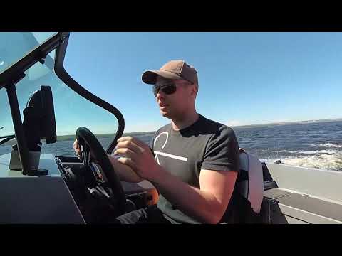 Видео: Волжанка 46 фиш 2020 и ямаха 60 4Т. Обкатка...