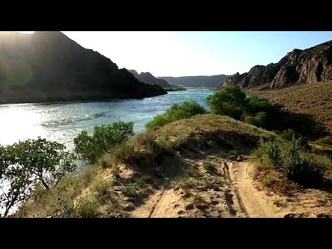 Видео: Капчагай и река Или красивые места