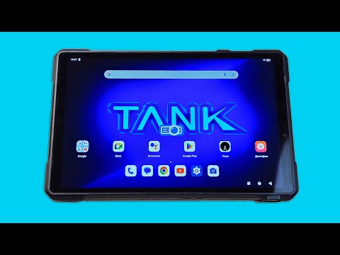 Видео: UNIHERTZ TANK PAD - ПЛАНШЕТ С ПРОЕКТОРОМ И БАТАРЕЕЙ 21000MAH!