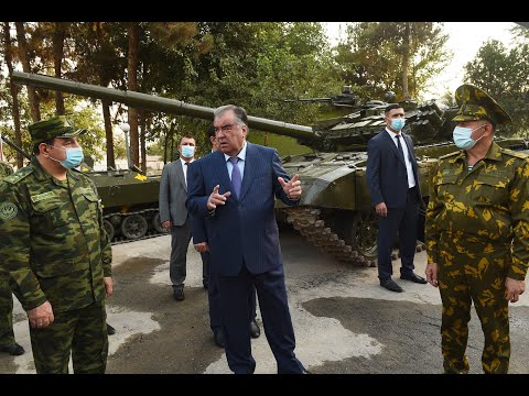 Видео: Проверка боеготовности Вооруженных Сил Таджикистана / Санҷиши омодабошии ҷангии Армия Тоҷикистон /