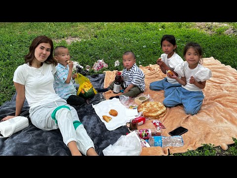 Видео: Балаларыммен пик ник🥰
