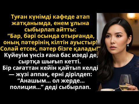 Видео: енем күйеуіме “пәтердің құлпын ауыстыр” деді, ал бір сағаттан соң полиция келді | Жаңа әңгіме