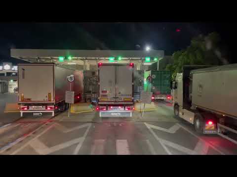 Видео: #11 GR  В ПЕРВЫЙ РАЗ НА ФУРЕ НА ГРЕЦИЮ. ГРАНИЦА. Оплата дорог Болгарии.Тахограф. Прокладка Маршрута.