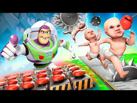 Видео: Баз Лайтер Балаларды қинады, оларды құтқару керек!