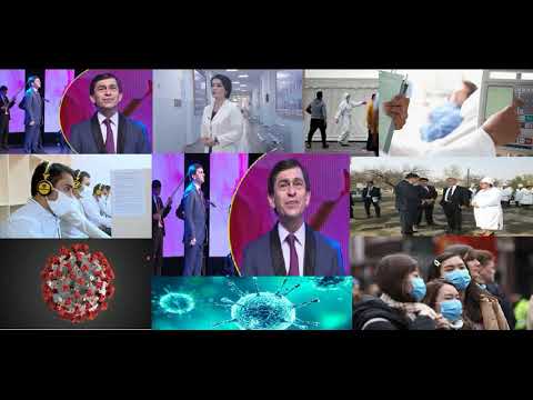 Видео: АФЗАЛШО Шодиев дар карантин барои табибон суруд сароид.