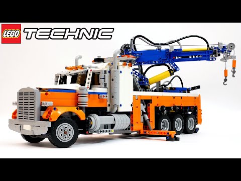 Видео: НАСТОЯЩИЙ ЛЕГО ТЕХНИК: Эвакуатор LEGO Technic 42128, подробный обзор набора, детали, механизмы