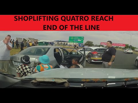 Видео: Лифт банды магазинных воров заканчивается падением