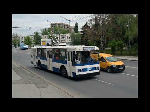 Видео: Троллейбусы города Кишинёв