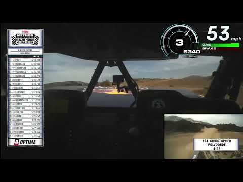Видео: #94 Крис Полворд на квалификации грузовиков Method Race Wheels Baja 1000 Trophy