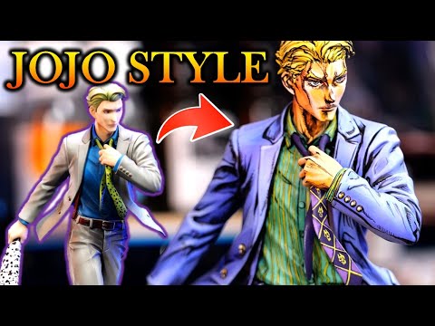 Видео: JOJO версия фигуры KENTO NANAMI. [3D сканер POP 3 REVOPOINT]