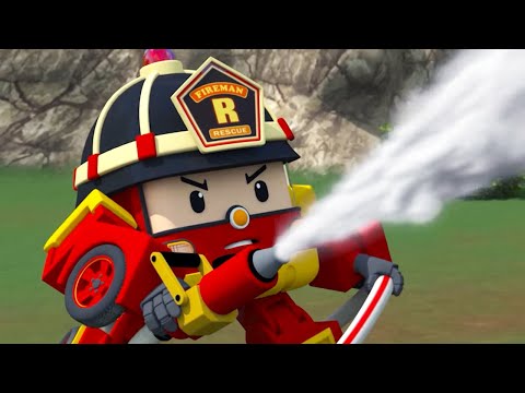 Видео: Робокар Поли 🚒 Рой и пожарная безопасность (все серии подряд) 🔥