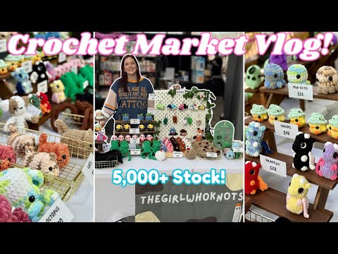 Видео: Мои САМЫЕ ХУДШИЕ продажи на рынке?! Инвентарь, цены и результаты! | Видеоблог о вязании крючком а...