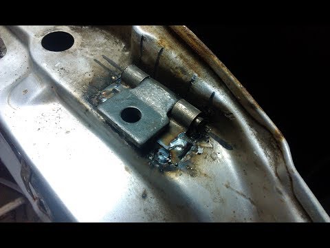 Видео: Полная замена дверных петель ВАЗ 2108-2115