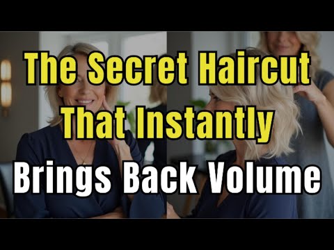 Видео: 5 стрижек, которые сделают тонкие волосы гуще и свежее после 60 лет