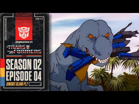 Видео: Остров Диноботов, часть 2 | Трансформеры: Поколение 1 | Сезон 2 | Эпизод 4 | Hasbro Pulse