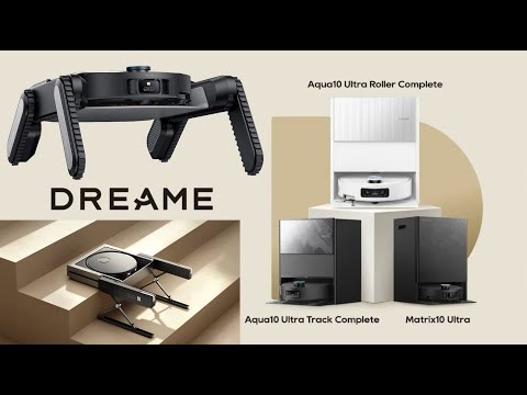 Видео: Новинки IFA 2025: DREAME Cyber X, Matrix 10 Ultra, Aqua 10 Roller/Track и MOVA Mobius 60,  Zeus 60