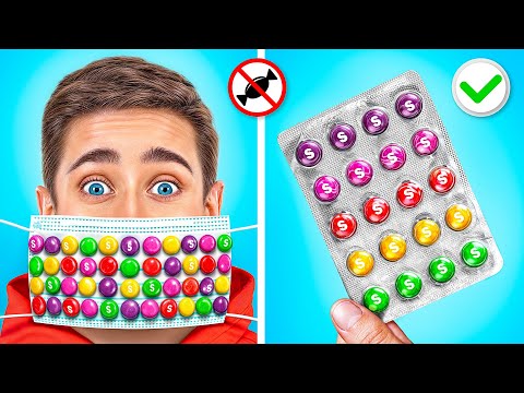 Видео: Как Пронести Еду в Больницу | Смешные Челленджи от Multi DO Challenge