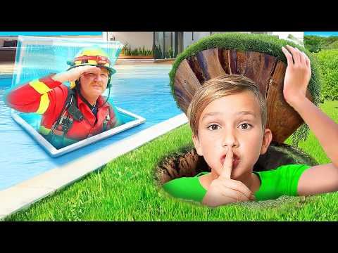 Видео: ВЛАД построил 4 СЕКРЕТНЫЕ комнаты ОДНОГО ЦВЕТА!