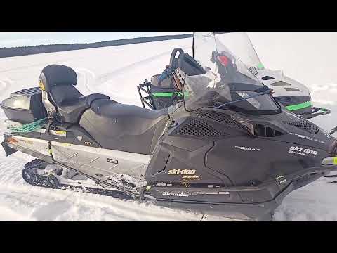 Видео: Ski-doo Skanblk 600ace после подводной" охоты"!!!! В строю!!!