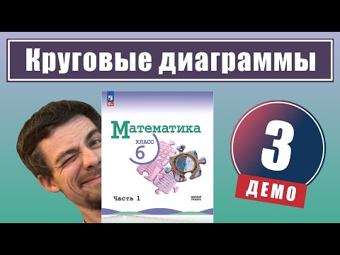 Видео: 3. Представление числовой информации в круговых диаграммах | 6 класс (демо)