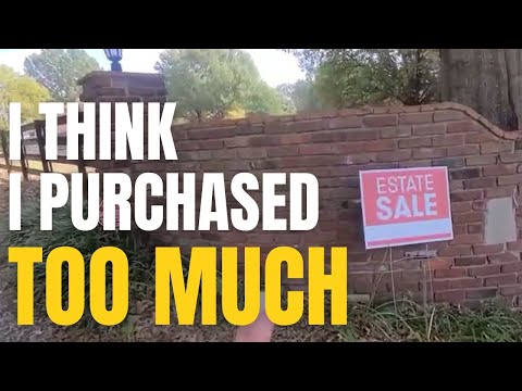 Видео: Это поместье было таким классным!! И я купила так много потрясающих вещей и, вероятно, что-то упу...