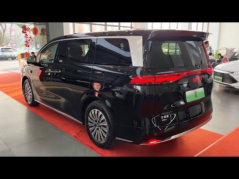 Видео: Интерьер и экстерьер люксового минивэна BYD Xia PHEV 2025 года в деталях 4K