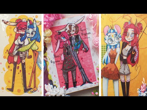 Видео: ОБЗОР СКЕТЧБУКА ✨🌿🧡