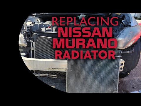 Видео: Как заменить радиатор на Nissan Murano 2008-2010 годов выпуска