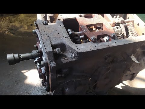 Видео: #ТРАКТОР МТЗ 1221# КПП ВСЕ ЗУБЫ ПОБИТЫ А ЕХАЛ ТОЛЬКО ВПЕРЕД,ВСКРЫТИЕ ПОКАЗЫВАЕТ ПРОБЛЕМЫ#