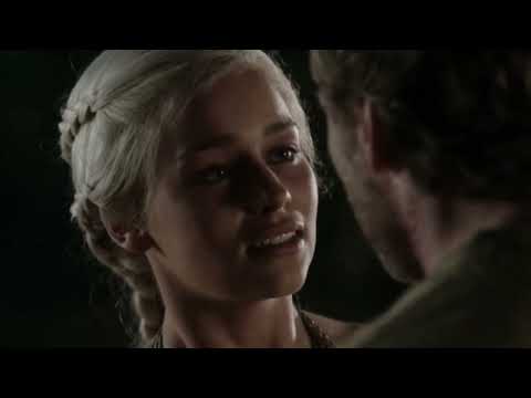 Видео: Игра Престолов.Джорах and Дейнерис."А ты меня любишь"
