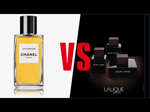 Видео: БИТВА ТИТАНОВ: CHANEL SYCOMORE vs LALIQUE ENCRE NOIRE // ОБЗОР АРОМАТА // Fragrance Review