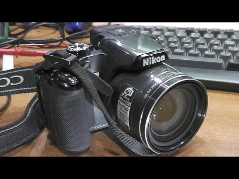 Видео: Не включается / Повреждён разъём питания. Фотокамера Nikon P510. РЕМОНТ