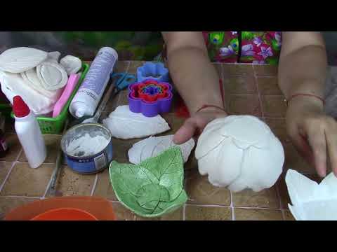 Видео: Создаем декоративные тарелочки ХоббиМаркет