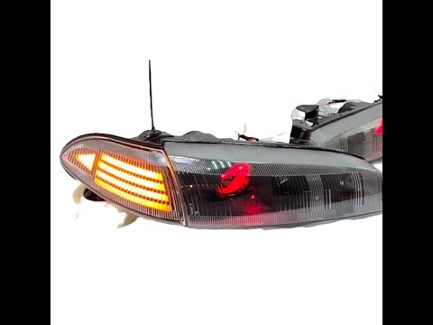 Видео: Toyota Sprinter Marino тюнинг фары светодиодные