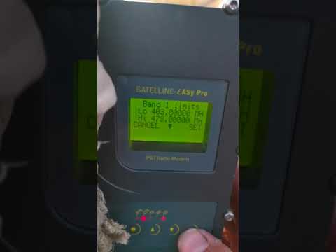 Видео: Satelline 35w modem in repeater mode. Модем Satelline в режиме репитора (ретранслятора, повторителя)