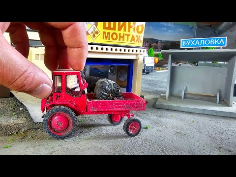 Видео: Мой МАКЕТ ГОРОДА 1/43 что стало? Про машинки