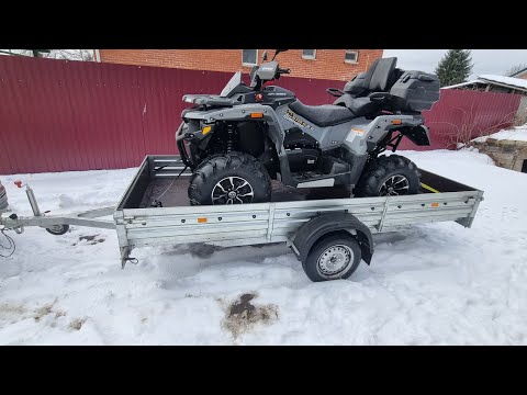 Видео: Новый прицеп МЗСА 3,5 на 1,5.Одна большая проблема.