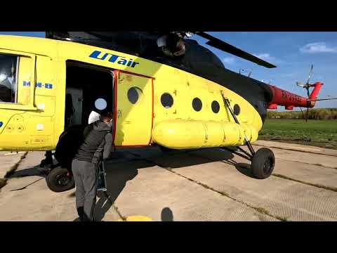 Видео: Ми-8т. Осень за бортом.#хмао #югра