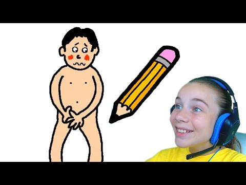 Видео: ПРОСТО ДОРИСУЙ КОЕ-ЧТО Этот ролик могут забанить? Just Draw